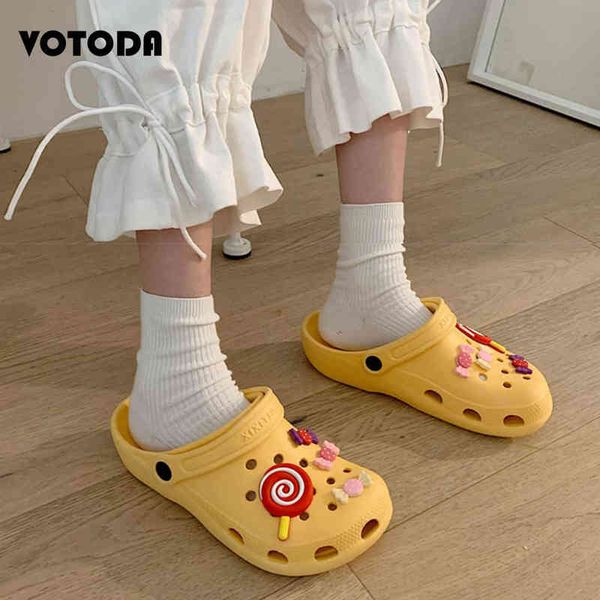 slippers summer girl beach cute candy hole shoes soft foam clogs slides women casual flat garden sandals ladies diy flip flops 220708, Black
slippers summer girl beach cute candy hole shoes soft foam clogs slides women casual flat garden sandals ladies diy flip flops 220708, Black