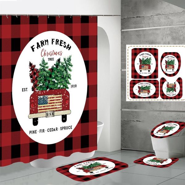 shower curtains christmas trees printed for bathroom bathing screen with anti-slip mat carpet toilet partition home decor
shower curtains christmas trees printed for bathroom bathing screen with anti-slip mat carpet toilet partition home decor