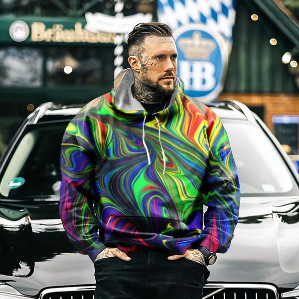 men's hoodies & sweatshirts 2021 street harajuku style 3d art color plate american fashion casual spring and autumn hoodie sweatshirt, Black
men's hoodies & sweatshirts 2021 street harajuku style 3d art color plate american fashion casual spring and autumn hoodie sweatshirt, Black