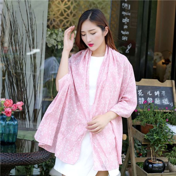 korean new literary model plain color soft printing cotton linen scarf long shawl, Blue;black
korean new literary model plain color soft printing cotton linen scarf long shawl, Blue;black