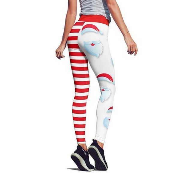 women's leggings christmas high waist sports cropped santa stripe print trousers patchwork party happy year xmas push up legging, Black
women's leggings christmas high waist sports cropped santa stripe print trousers patchwork party happy year xmas push up legging, Black