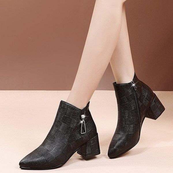 boots 2021 spring fashion ankle elastic sock chunky high heels stretch women autumn booties pointed toe pump size 35-43, Black
boots 2021 spring fashion ankle elastic sock chunky high heels stretch women autumn booties pointed toe pump size 35-43, Black