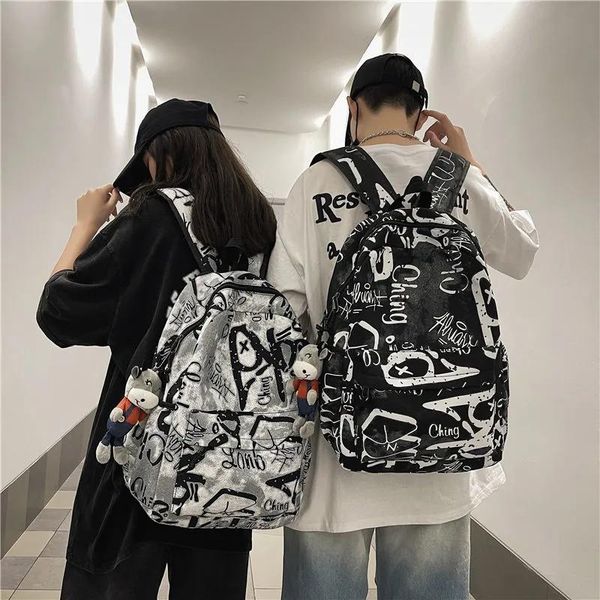backpack product surprise 60% discount korean school bag printed graffiti high students large capacity men's women's backpacks
backpack product surprise 60% discount korean school bag printed graffiti high students large capacity men's women's backpacks