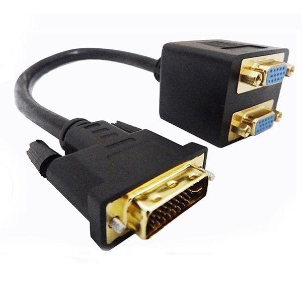 computer cables & connectors dvi-i 24+5 pins male to 2 dual vga female monitor adapter splitter cable selling accessories
computer cables & connectors dvi-i 24+5 pins male to 2 dual vga female monitor adapter splitter cable selling accessories