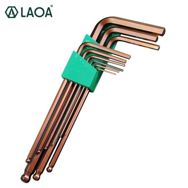 hand tools laoa 8/ 9pcs s2 metric/british type hex wrench set ball ended alex spanner hexagonal
hand tools laoa 8/ 9pcs s2 metric/british type hex wrench set ball ended alex spanner hexagonal