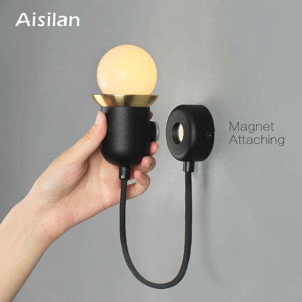 wall lamp aisilan modern ac85-260v magnetic attraction nordic creative light for bedroom study corridor
wall lamp aisilan modern ac85-260v magnetic attraction nordic creative light for bedroom study corridor