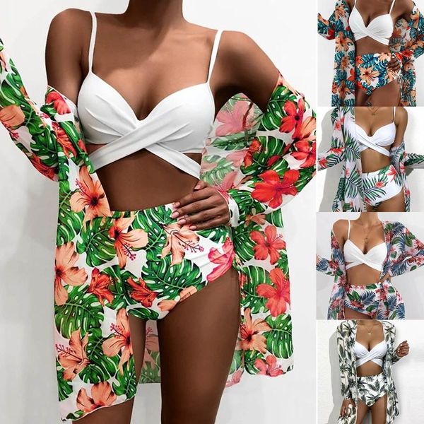 women's swimwear women pareo beach plus size fashion printed bikini push-up padded swimsuit beachwear set kimono femme plage, White;black
women's swimwear women pareo beach plus size fashion printed bikini push-up padded swimsuit beachwear set kimono femme plage, White;black