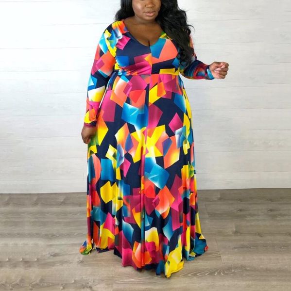 casual dresses plus size dress for women 4xl 5xl big floor length geometric print long sleeve deep v neck autumn 2021, Black;gray
casual dresses plus size dress for women 4xl 5xl big floor length geometric print long sleeve deep v neck autumn 2021, Black;gray