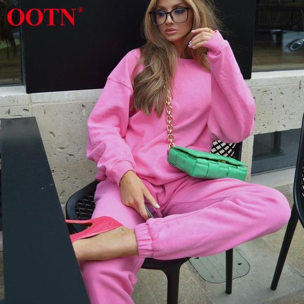 women's two piece pants ootn streetwear oversized sweatshirt set women knitted sportpants suit casual pink pullover autumn winter ladie, White
women's two piece pants ootn streetwear oversized sweatshirt set women knitted sportpants suit casual pink pullover autumn winter ladie, White