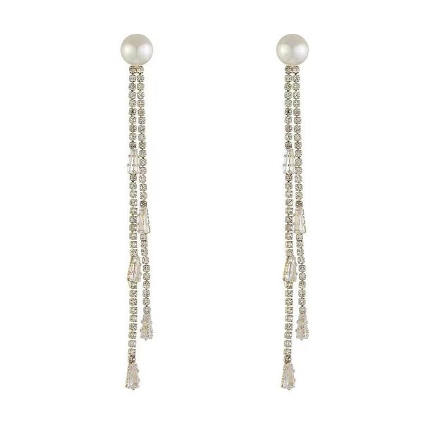 dangle & chandelier 2021 long tassel pearl earrings jewelry female ins wind light luxury niche design temperament round face was thin, Silver
dangle & chandelier 2021 long tassel pearl earrings jewelry female ins wind light luxury niche design temperament round face was thin, Silver