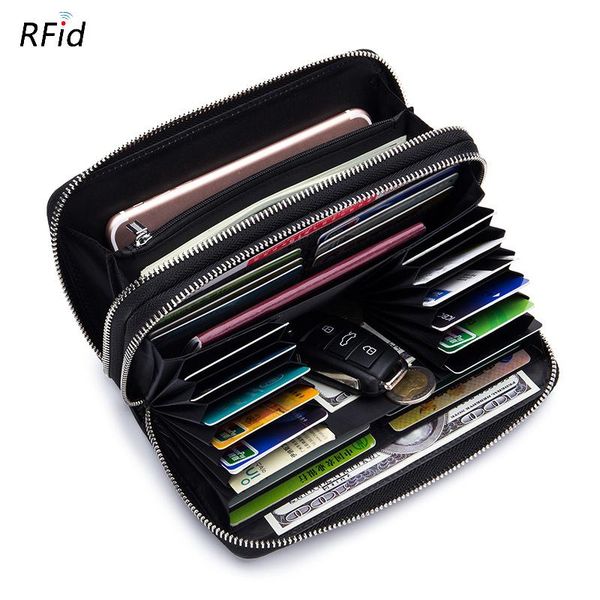 wallets business rfid holder genuine leather long wallet double zipper men phone clutch bag minimalist wristband coin purse, Red;black
wallets business rfid holder genuine leather long wallet double zipper men phone clutch bag minimalist wristband coin purse, Red;black