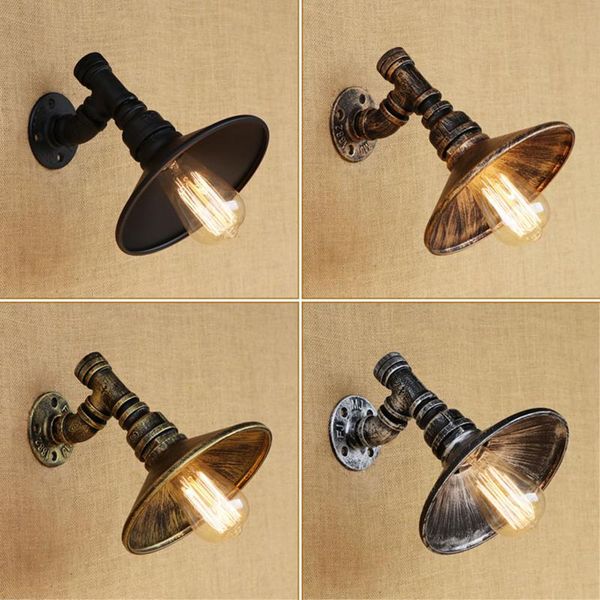 wall lamp vintage iron modern water pipe style with switch lampshade for living room bedroom hallway restaurant e27 110v 240v
wall lamp vintage iron modern water pipe style with switch lampshade for living room bedroom hallway restaurant e27 110v 240v