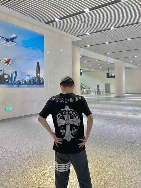 net red same cross drill short summer new spirit guy t-shirt lovers versatile leisure half sleeve fashion, White;black
net red same cross drill short summer new spirit guy t-shirt lovers versatile leisure half sleeve fashion, White;black