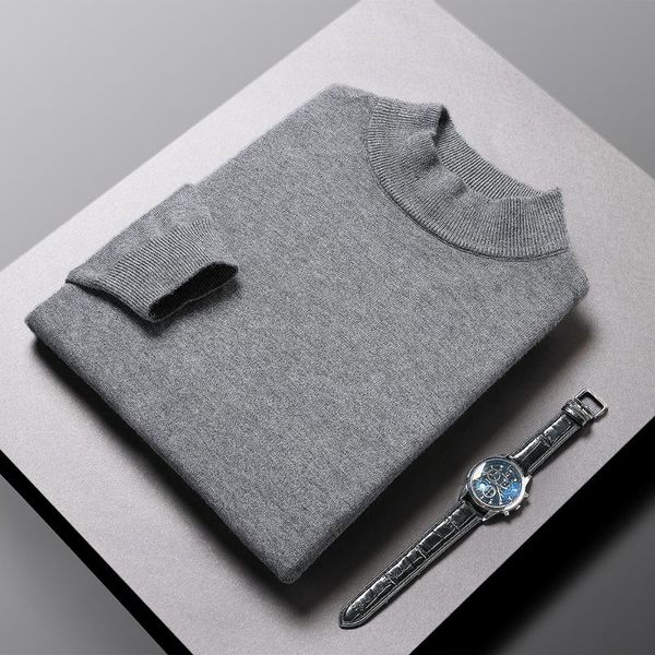 men's sweaters 2021 high end fashion brand knitted pullover sweater men half turtle neck autum winter woolen casual jumper clothes, White;black
men's sweaters 2021 high end fashion brand knitted pullover sweater men half turtle neck autum winter woolen casual jumper clothes, White;black