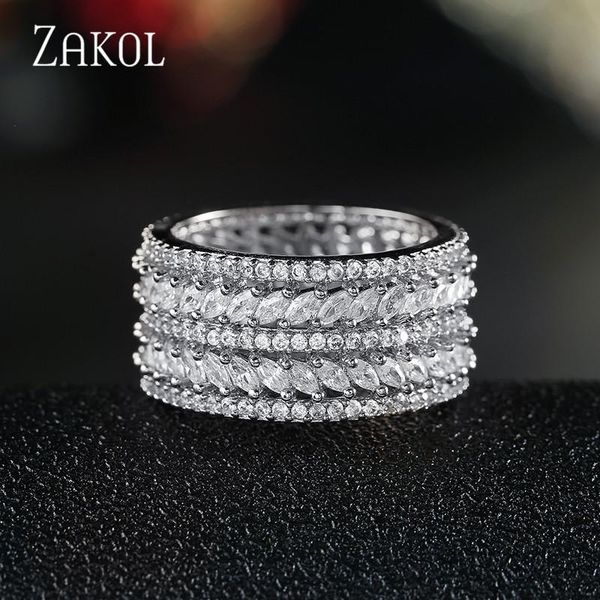 wedding rings zakol wide cubic zirconia full-zircon marquise 5-row multilayer shiny style finger ring fsrp241, Slivery;golden
wedding rings zakol wide cubic zirconia full-zircon marquise 5-row multilayer shiny style finger ring fsrp241, Slivery;golden