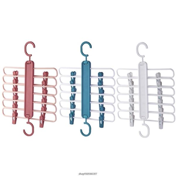 hangers & racks hip multi-layer drying rack hanging clothes pant hanger multifunction trousers organizer with clips storage wholesales
hangers & racks hip multi-layer drying rack hanging clothes pant hanger multifunction trousers organizer with clips storage wholesales