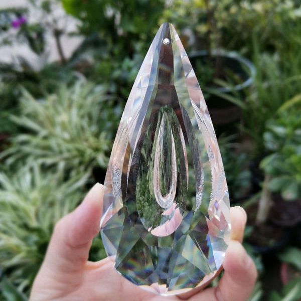 120mm crystal prism suncatcher clear hanging pendant glass chandelier lamp parts home garden wedding decor figurine diy ornament
120mm crystal prism suncatcher clear hanging pendant glass chandelier lamp parts home garden wedding decor figurine diy ornament