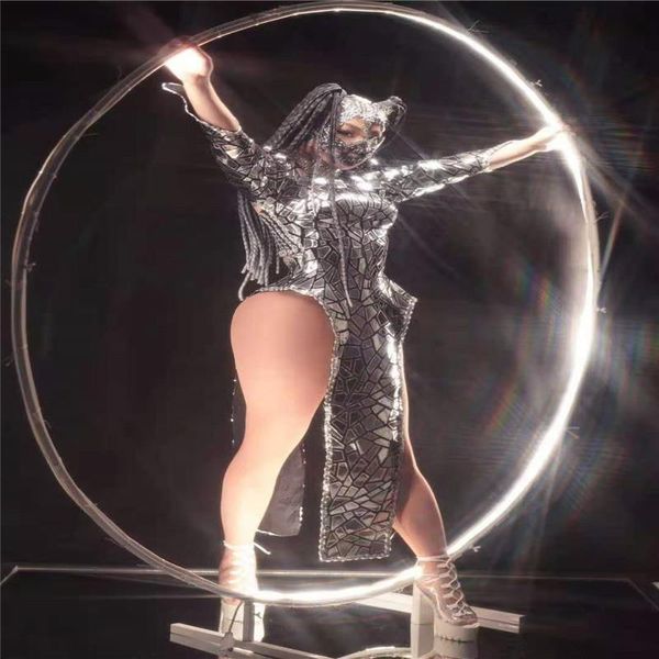 party decoration h121 singer sequins mirrors pole dancer tight leotard siamese perspective drilling chain diamond elastic stretched d
party decoration h121 singer sequins mirrors pole dancer tight leotard siamese perspective drilling chain diamond elastic stretched d