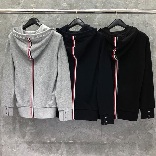 men's hoodies & sweatshirts cotton jackets, men's and women's hoodies, striped hoodies brand tb tom, informal sweaters, sport, Black
men's hoodies & sweatshirts cotton jackets, men's and women's hoodies, striped hoodies brand tb tom, informal sweaters, sport, Black