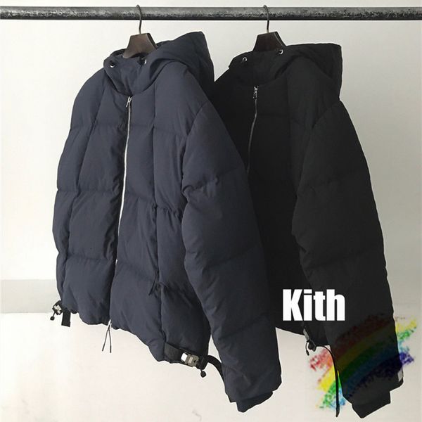 2021 new winter reflection kith down coats men women 1:1 zipper thick coat safety button collar inside tag label mdij, Black
2021 new winter reflection kith down coats men women 1:1 zipper thick coat safety button collar inside tag label mdij, Black