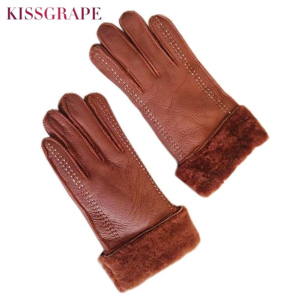 super warm winter gloves for women outdoor cycling sheep leather ladies sheepskin genuine fur guantes mitten full fingers 211026, Blue;gray
super warm winter gloves for women outdoor cycling sheep leather ladies sheepskin genuine fur guantes mitten full fingers 211026, Blue;gray