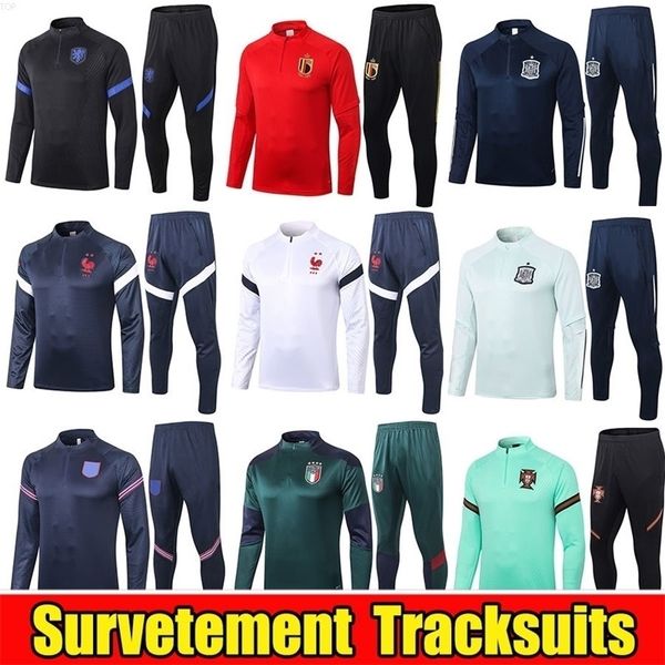 2021 spain soccer tracksuit long sleeve chandal futbol new argentina belgium football training suit kane werner survetement sets quality, Black
2021 spain soccer tracksuit long sleeve chandal futbol new argentina belgium football training suit kane werner survetement sets quality, Black