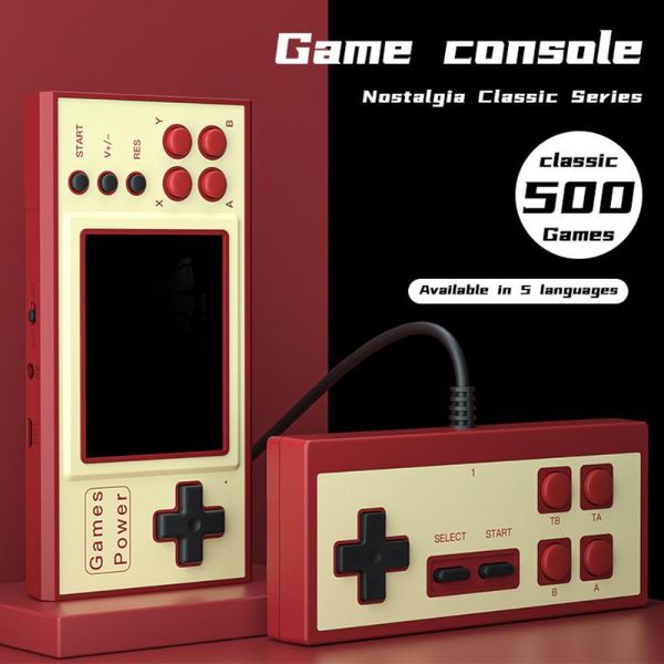 portable game players retro video console pocket mini handheld player machine gifts for kids nostalgic with 500 games
portable game players retro video console pocket mini handheld player machine gifts for kids nostalgic with 500 games