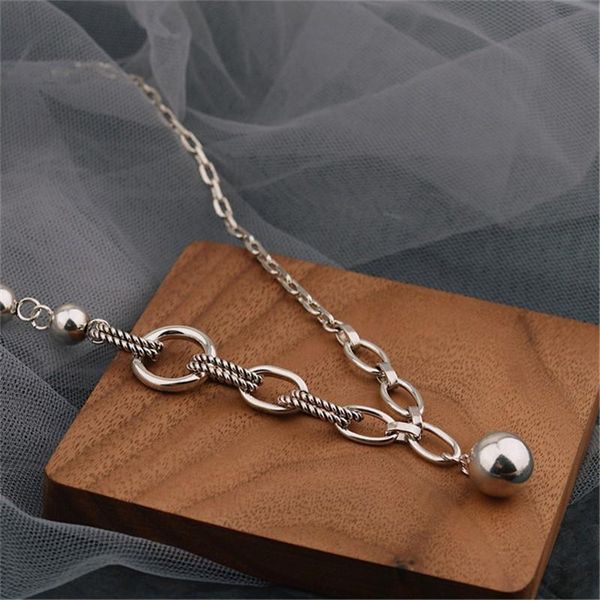 pendant necklaces vintage hip hop big beaded choker necklace geometric link chain statement silver color women party jewelry gift
pendant necklaces vintage hip hop big beaded choker necklace geometric link chain statement silver color women party jewelry gift