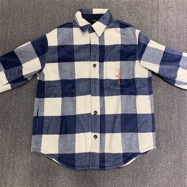 2021 new fw embroidery travis scott cactus jack flannel hoodies men women hooded plaid wool jersey coats harajuku wude, Black
2021 new fw embroidery travis scott cactus jack flannel hoodies men women hooded plaid wool jersey coats harajuku wude, Black
