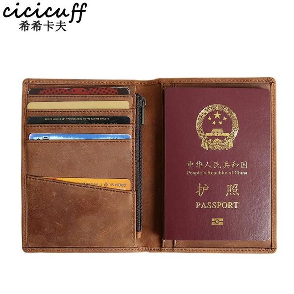 card holders handmade passport holder wallet genuine leather men long cover travel organizer case for documents, Brown;gray
card holders handmade passport holder wallet genuine leather men long cover travel organizer case for documents, Brown;gray