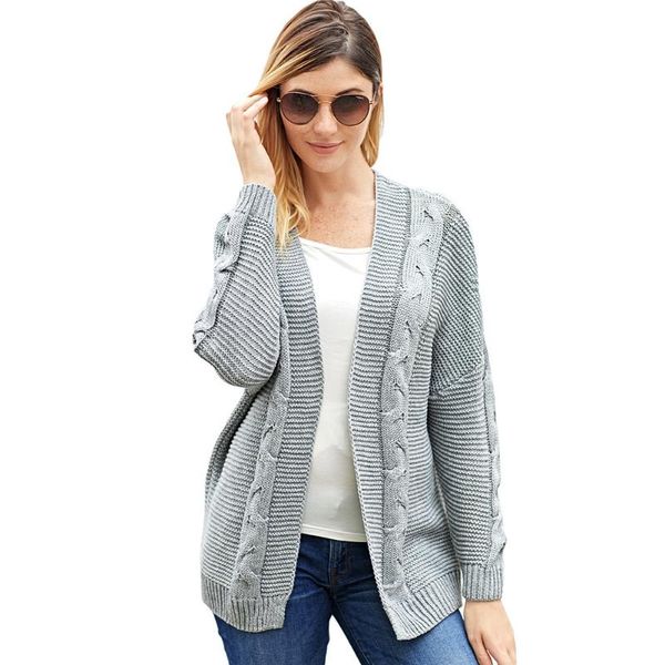 women's wool & blends vintage twist cardigan women sweater knitwear 2021 autumn winter open stitch solid slim long sleeve cardigans, Black
women's wool & blends vintage twist cardigan women sweater knitwear 2021 autumn winter open stitch solid slim long sleeve cardigans, Black