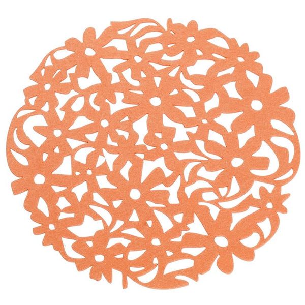table runner round laser cut flower felt placemats kitchen dinner cup mats cushion orange
table runner round laser cut flower felt placemats kitchen dinner cup mats cushion orange