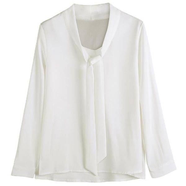 2021 women chiffon elegant fashion blouse long sleeve bow tied neck shirts autumn summer office lady solid shirts women 513, White
2021 women chiffon elegant fashion blouse long sleeve bow tied neck shirts autumn summer office lady solid shirts women 513, White