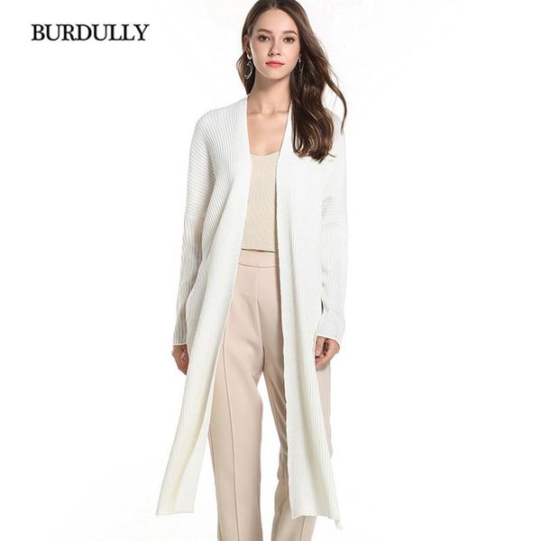 women's sweaters burdully women 2021 long sleeve irregular knit autumn winter loose v-neck collar cardigans belt sweater england st, White;black
women's sweaters burdully women 2021 long sleeve irregular knit autumn winter loose v-neck collar cardigans belt sweater england st, White;black