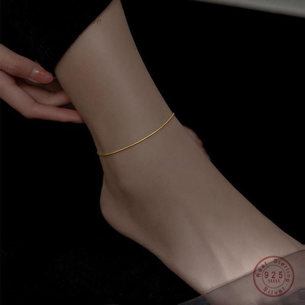 anklets kamira real 925 sterling silver vintage simple snake bone anklet for women teen birthday charms elegant fine jewelry accessories, Red;blue
anklets kamira real 925 sterling silver vintage simple snake bone anklet for women teen birthday charms elegant fine jewelry accessories, Red;blue