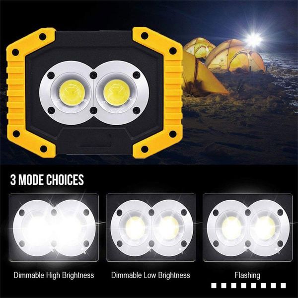 portable lanterns 1pc 30w cob led rechargeable work light spotlight for outdoor comping emergency floodlight waterproof
portable lanterns 1pc 30w cob led rechargeable work light spotlight for outdoor comping emergency floodlight waterproof