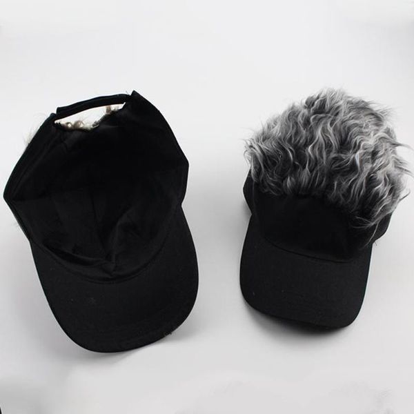 visors women men cool outdoor cotton blend fake hair peaked hat portable funny casquette sun visor casual gift baseball cap wide brim, Blue;gray
visors women men cool outdoor cotton blend fake hair peaked hat portable funny casquette sun visor casual gift baseball cap wide brim, Blue;gray