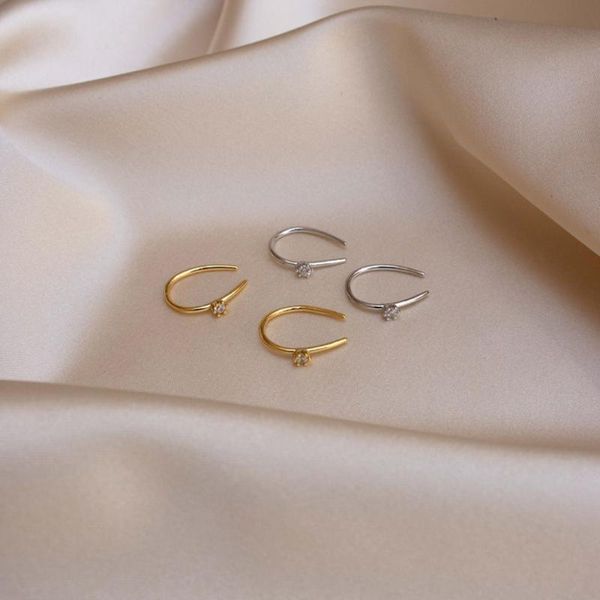 hoop & huggie chengxun minimalist shining earrings for women girls small wire simple style female party anniversary jewelry gift, Golden;silver
hoop & huggie chengxun minimalist shining earrings for women girls small wire simple style female party anniversary jewelry gift, Golden;silver