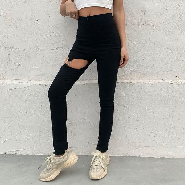 women's pants & capris woman jeans black 2021 high waist thin versatile ring pantalones vaqueros mujer, Black;white
women's pants & capris woman jeans black 2021 high waist thin versatile ring pantalones vaqueros mujer, Black;white