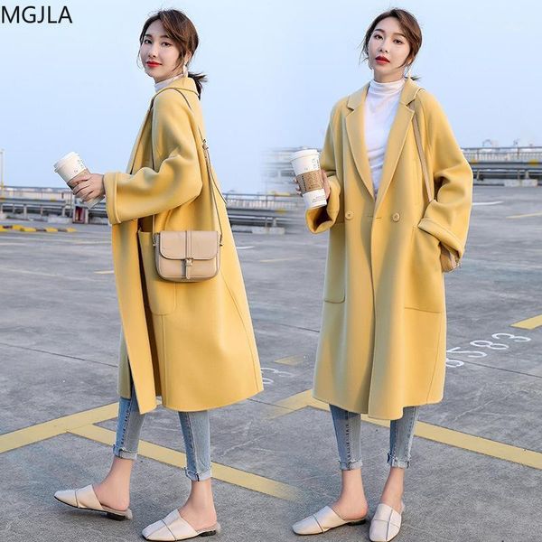 women's wool & blends yellow and cotton padded coat 2021 autumn winter wild explosions black medium long woolen woman
women's wool & blends yellow and cotton padded coat 2021 autumn winter wild explosions black medium long woolen woman