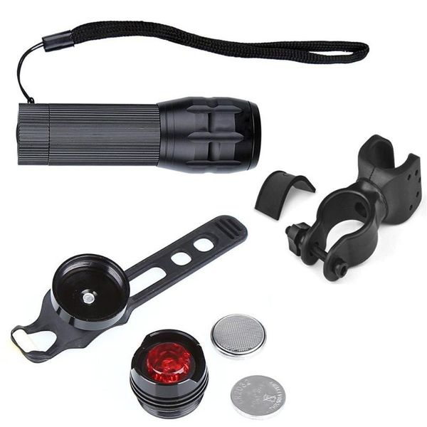 bike lights most powerful led ultra bright super cycling bicycle light set with front rear & battery 
bike lights most powerful led ultra bright super cycling bicycle light set with front rear & battery