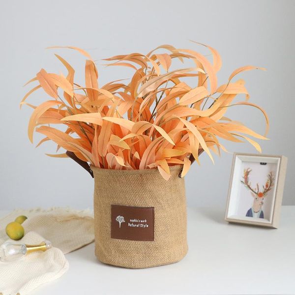 decorative flowers & wreaths simulation eucalyptus leaves willow leaf decoration 4 branches autumn colors optional wedding celebration cypre
decorative flowers & wreaths simulation eucalyptus leaves willow leaf decoration 4 branches autumn colors optional wedding celebration cypre