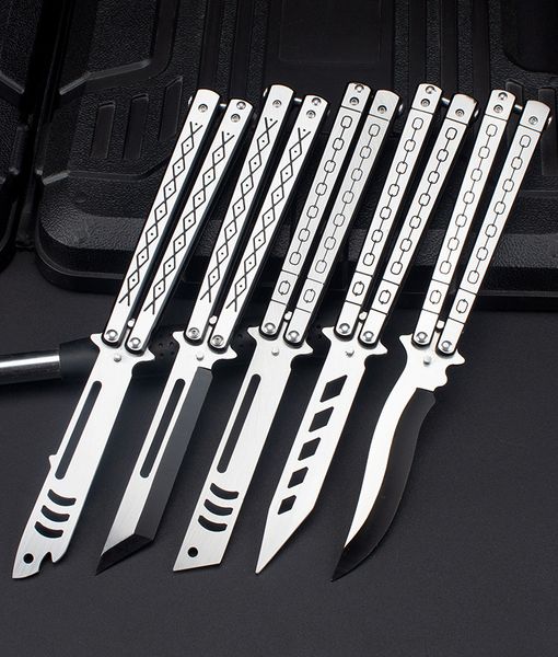 unblade butterfly training knife decompression training rusty steel game scalpel outdoor play factory spot for dhl 
unblade butterfly training knife decompression training rusty steel game scalpel outdoor play factory spot for dhl