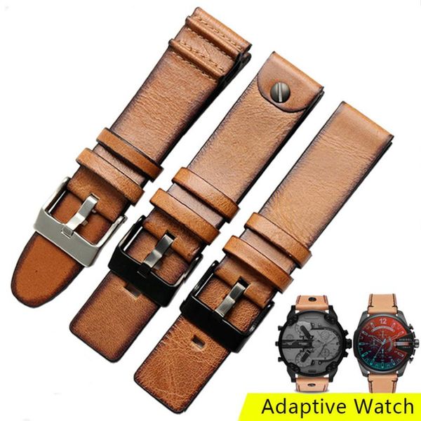 watch bands genuine leather calf soft watchband for dzt2002 dz4343 chief strap classic bracelet man 24mm 26mm tools, Black;brown
watch bands genuine leather calf soft watchband for dzt2002 dz4343 chief strap classic bracelet man 24mm 26mm tools, Black;brown