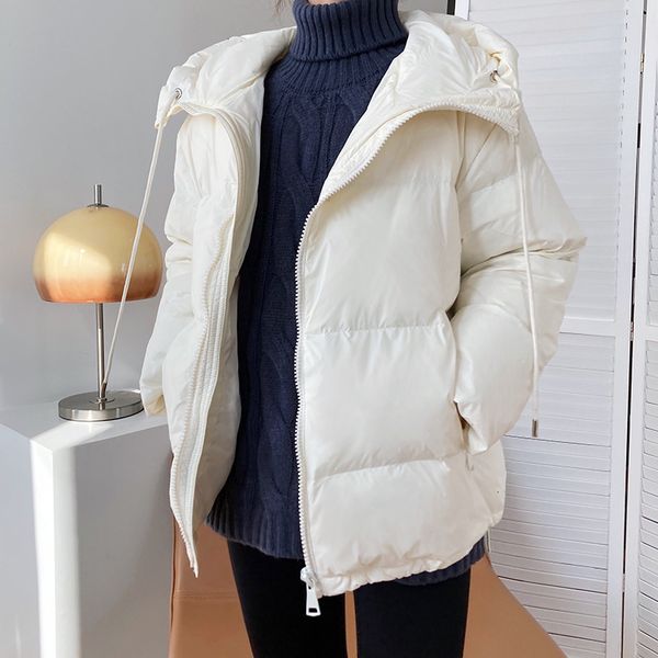 winter new 2021 long sleeve stand collar women pure color warm white duck down thick jacket coat casaco feminino 08sd, Black
winter new 2021 long sleeve stand collar women pure color warm white duck down thick jacket coat casaco feminino 08sd, Black