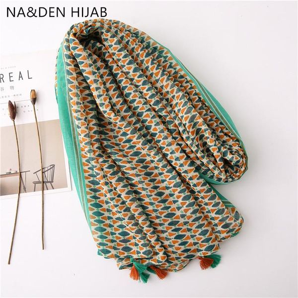 scarves 1pcs with tassels geometric print shawls women's bandana muslim hijab high quanlity pashmina summer beach wraps, Blue;gray
scarves 1pcs with tassels geometric print shawls women's bandana muslim hijab high quanlity pashmina summer beach wraps, Blue;gray