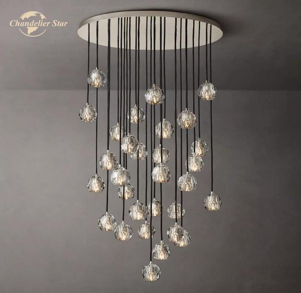 chandeliers boule de clear cristal modern led metal brass chrome black lamps lustre bedroom living room staircase lights fixture
chandeliers boule de clear cristal modern led metal brass chrome black lamps lustre bedroom living room staircase lights fixture