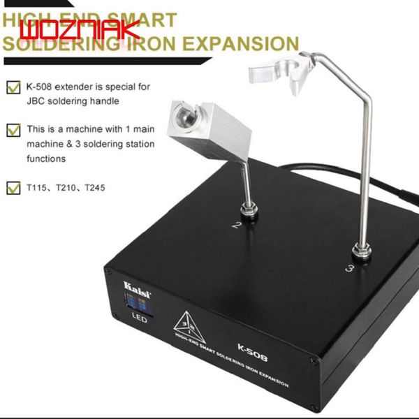 power tool sets kaisi k-508 double soldering station extension box support t210/c115/t245 handle holder for jbc welding
power tool sets kaisi k-508 double soldering station extension box support t210/c115/t245 handle holder for jbc welding