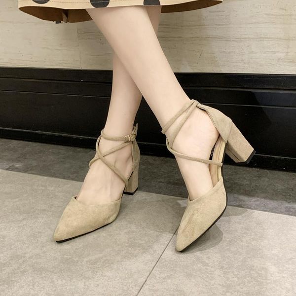 comfort shoes for women pointed heel sandals buckle strap suit female beige 2021 girls velvet fashion black high scandals flock
comfort shoes for women pointed heel sandals buckle strap suit female beige 2021 girls velvet fashion black high scandals flock