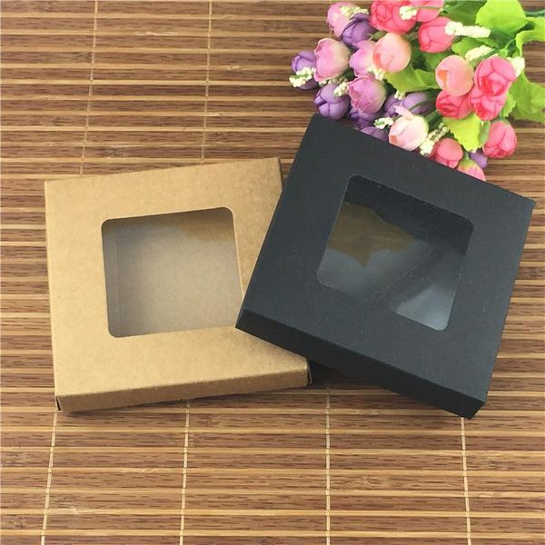 gift wrap 50pcs/lot 12.5x12.5x2.5cm kraft paper box with transparent pvc window display jewelry boxes accept custom logo
gift wrap 50pcs/lot 12.5x12.5x2.5cm kraft paper box with transparent pvc window display jewelry boxes accept custom logo
